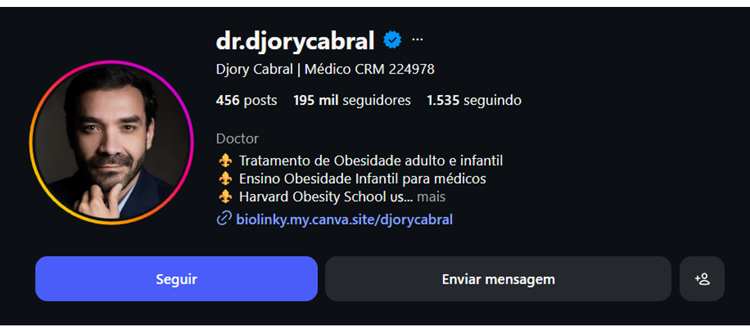 Print de atendimento de clínica